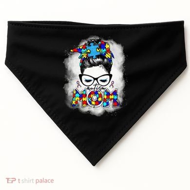Autism Mom USA-Made Doggie Bandana