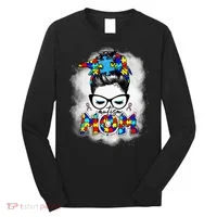 Autism Mom Long Sleeve Shirt thumb 0
