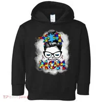 Autism Mom Toddler Hoodie thumb 0