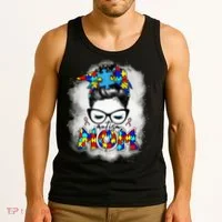 Autism Mom Tank Top thumb 3