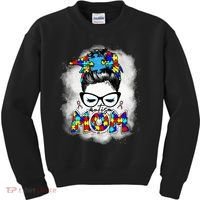 Autism Mom Kids Sweatshirt thumb 0