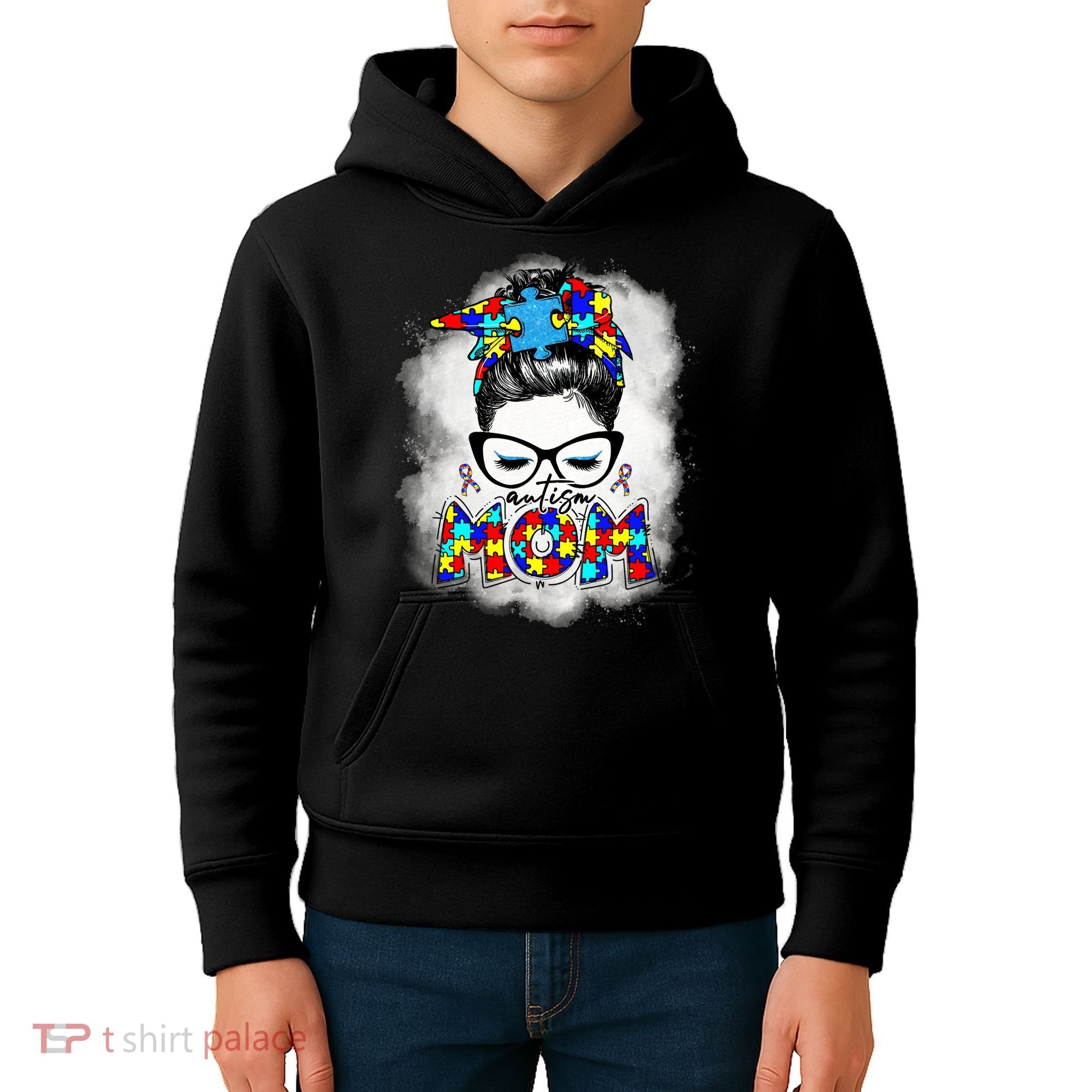 Autism Mom Kids Hoodie