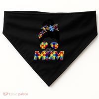 Autism Mom USA-Made Doggie Bandana thumb 0