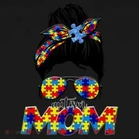 Autism Mom Tank Top thumb 6
