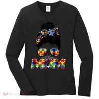 Autism Mom Women's Long Sleeve Shirt thumb 0