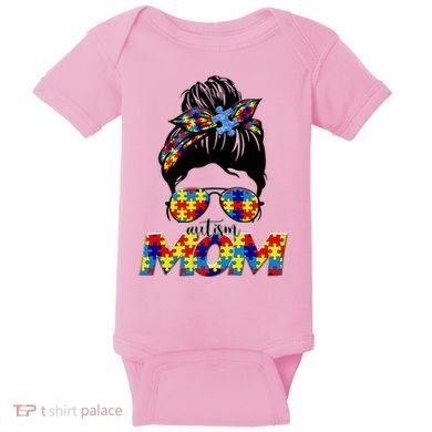 Autism Mom Baby Bodysuit