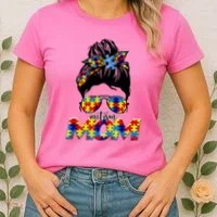 Autism Mom Women's T-Shirt thumb 2