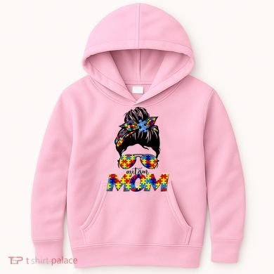 Autism Mom Kids Hoodie