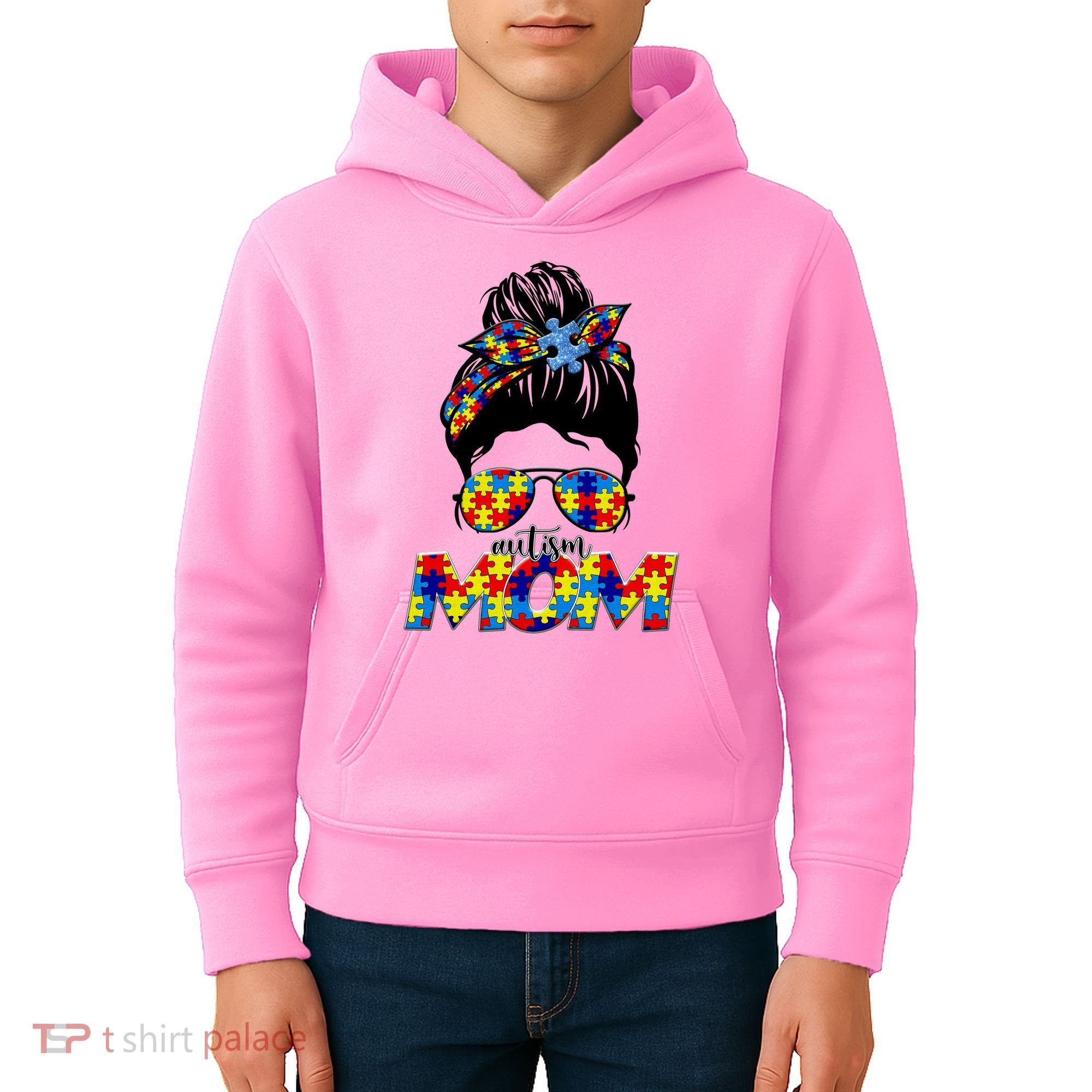 Autism Mom Kids Hoodie