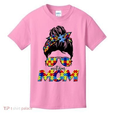 Autism Mom Kids T-Shirt