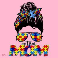 Autism Mom Kids T-Shirt thumb 4