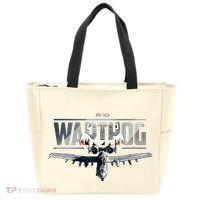 American Military Airplane Warthog Pilot Tote Bag thumb 0