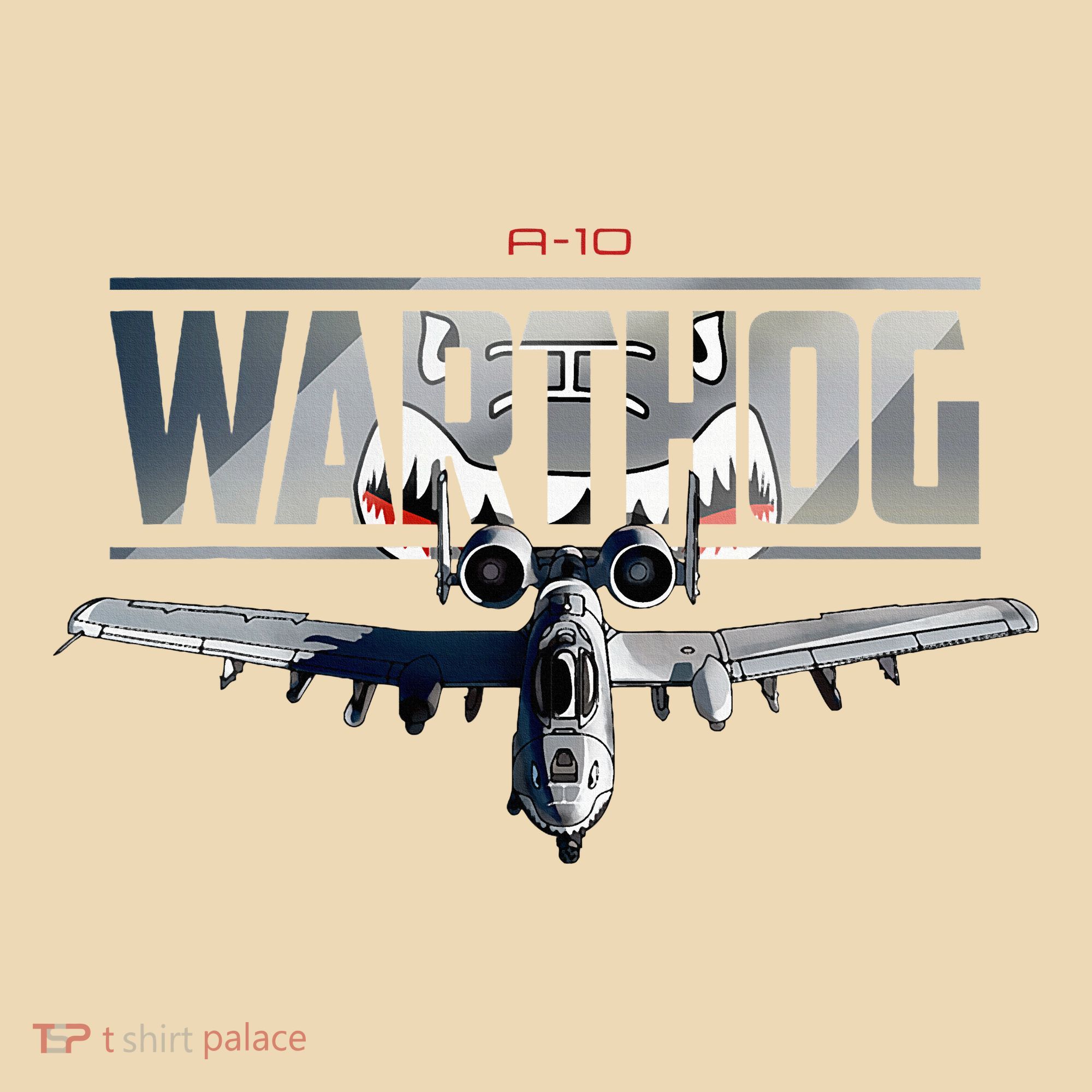 American Military Airplane Warthog Pilot Tote Bag