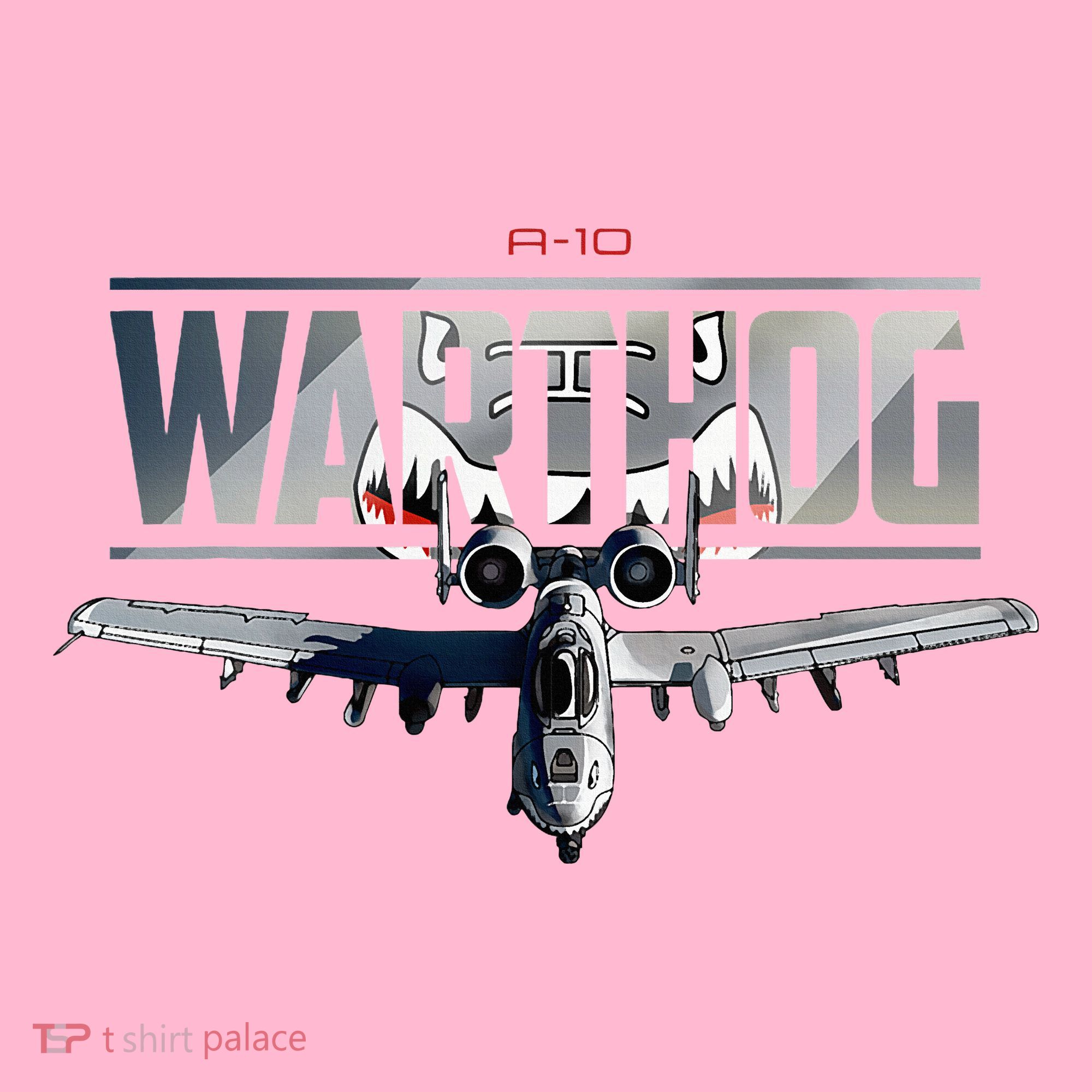 American Military Airplane Warthog Pilot Coaster