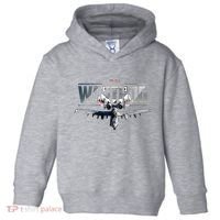 American Military Airplane Warthog Pilot Toddler Hoodie thumb 0
