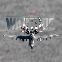 American Military Airplane Warthog Pilot Toddler Hoodie thumb 2