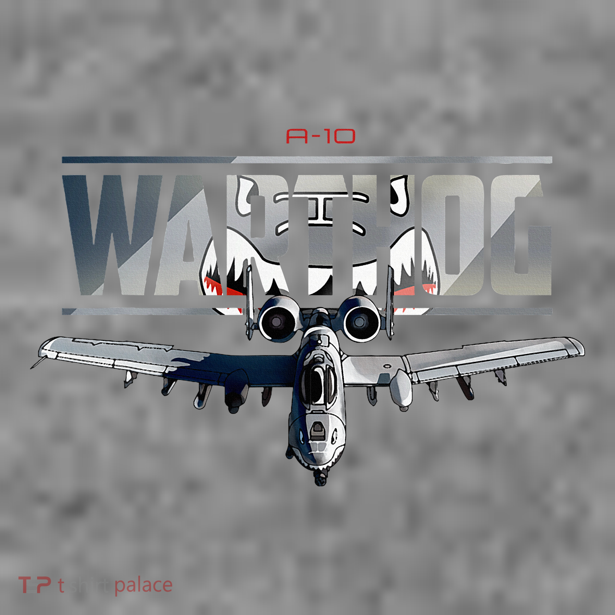 American Military Airplane Warthog Pilot Toddler Hoodie