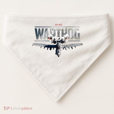 American Military Airplane Warthog Pilot USA-Made Doggie Bandana