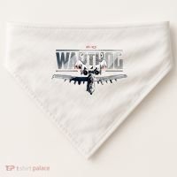 American Military Airplane Warthog Pilot USA-Made Doggie Bandana thumb 0
