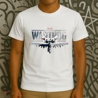 American Military Airplane Warthog Pilot T-Shirt thumb 3