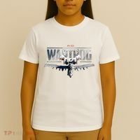 American Military Airplane Warthog Pilot T-Shirt thumb 4