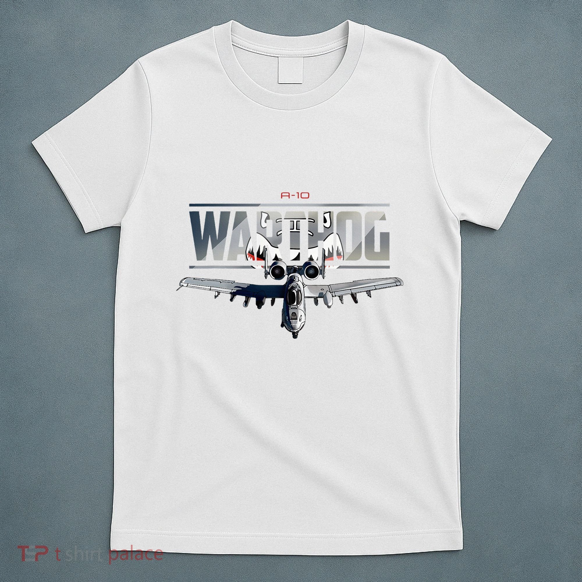 American Military Airplane Warthog Pilot T-Shirt