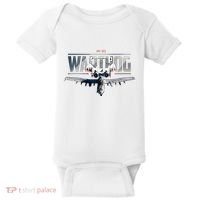American Military Airplane Warthog Pilot Baby Bodysuit thumb 0