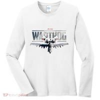 American Military Airplane Warthog Pilot Women's Long Sleeve Shirt thumb 0