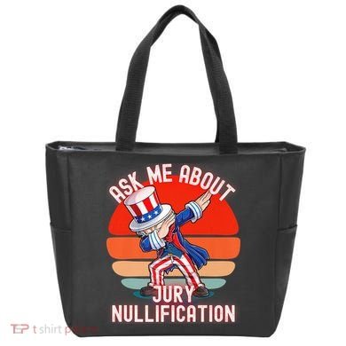Ask Me About Jury Nullification Not Guilty Trial Juror Right Tote Bag