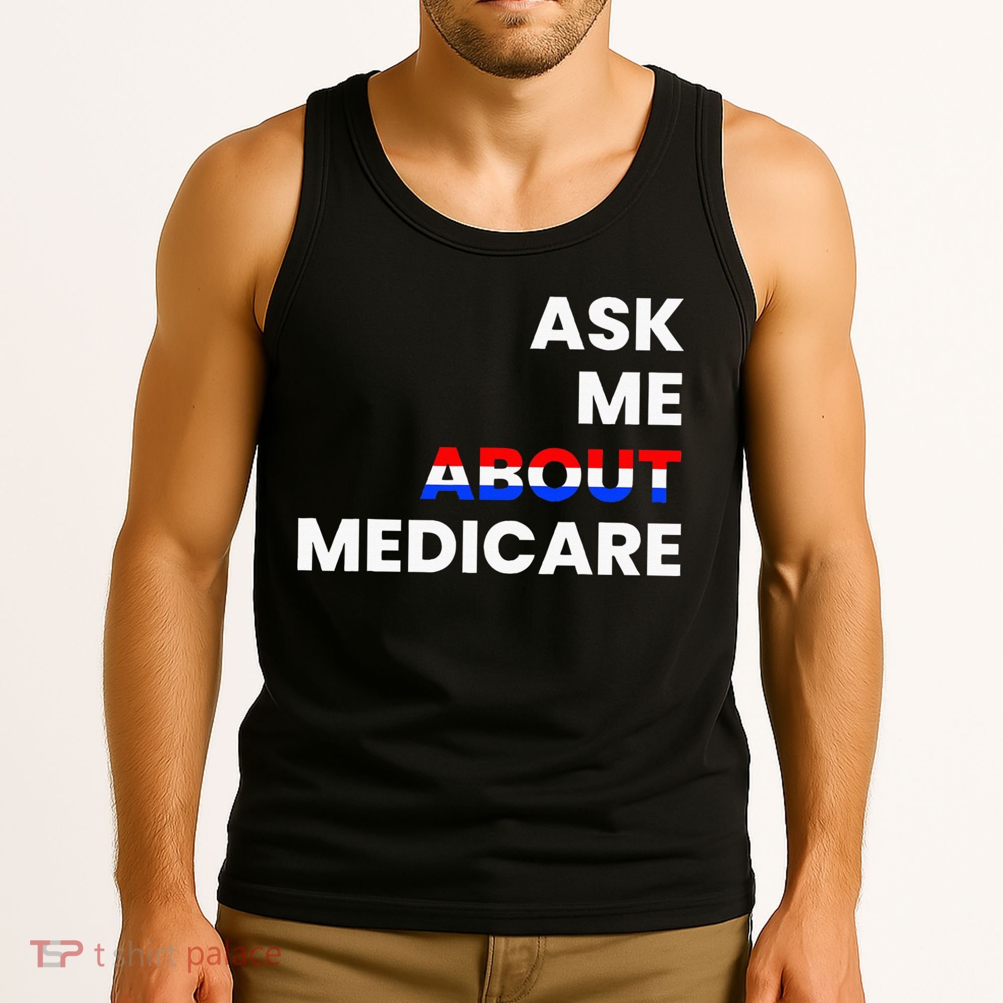 Ask Me About Medicare Tank Top