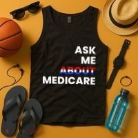 Ask Me About Medicare Tank Top thumb 4