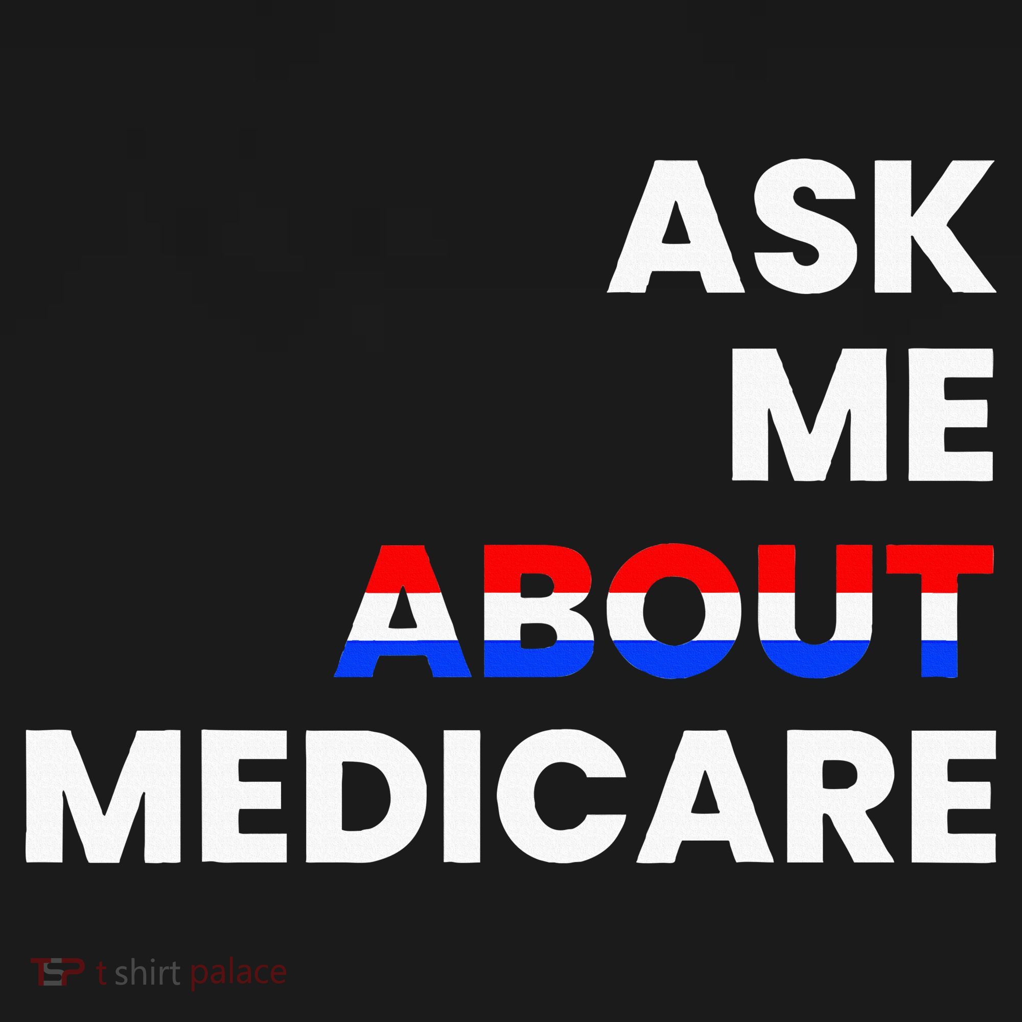 Ask Me About Medicare Tank Top