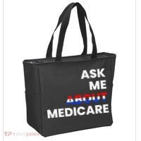 Ask Me About Medicare Tote Bag thumb 2