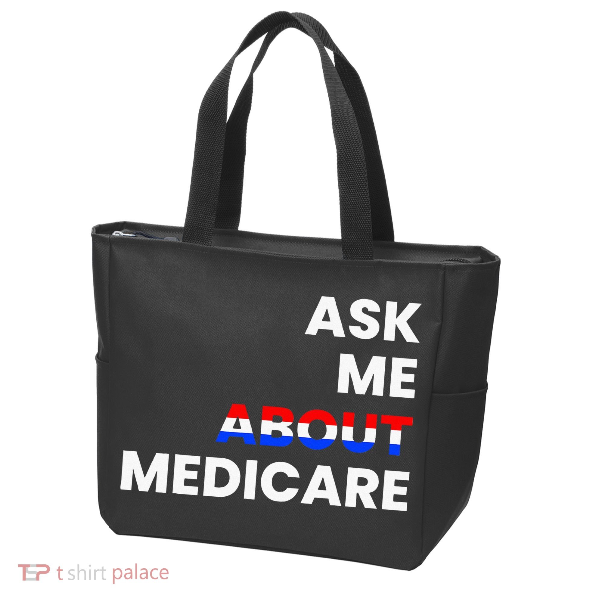 Ask Me About Medicare Tote Bag