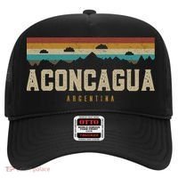 Aconcagua Mountains Argentina Hiking Outdoors Retro Gift Hat thumb 0