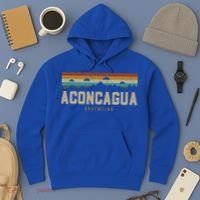 Aconcagua Mountains Argentina Hiking Outdoors Retro Gift Hoodie thumb 3
