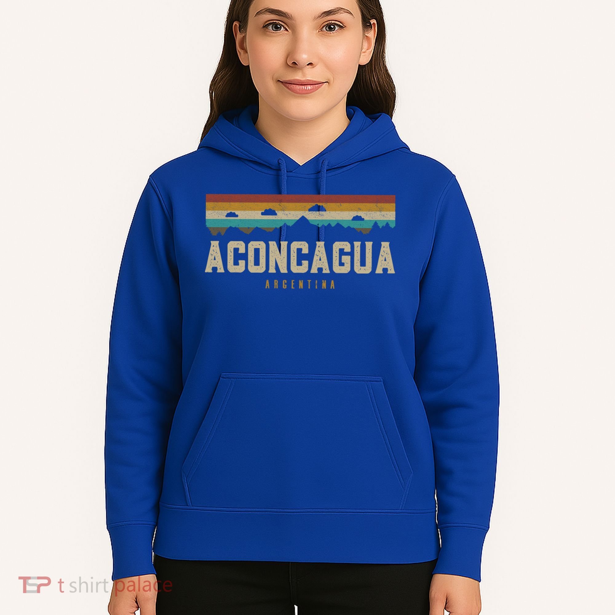 Aconcagua Mountains Argentina Hiking Outdoors Retro Gift Hoodie