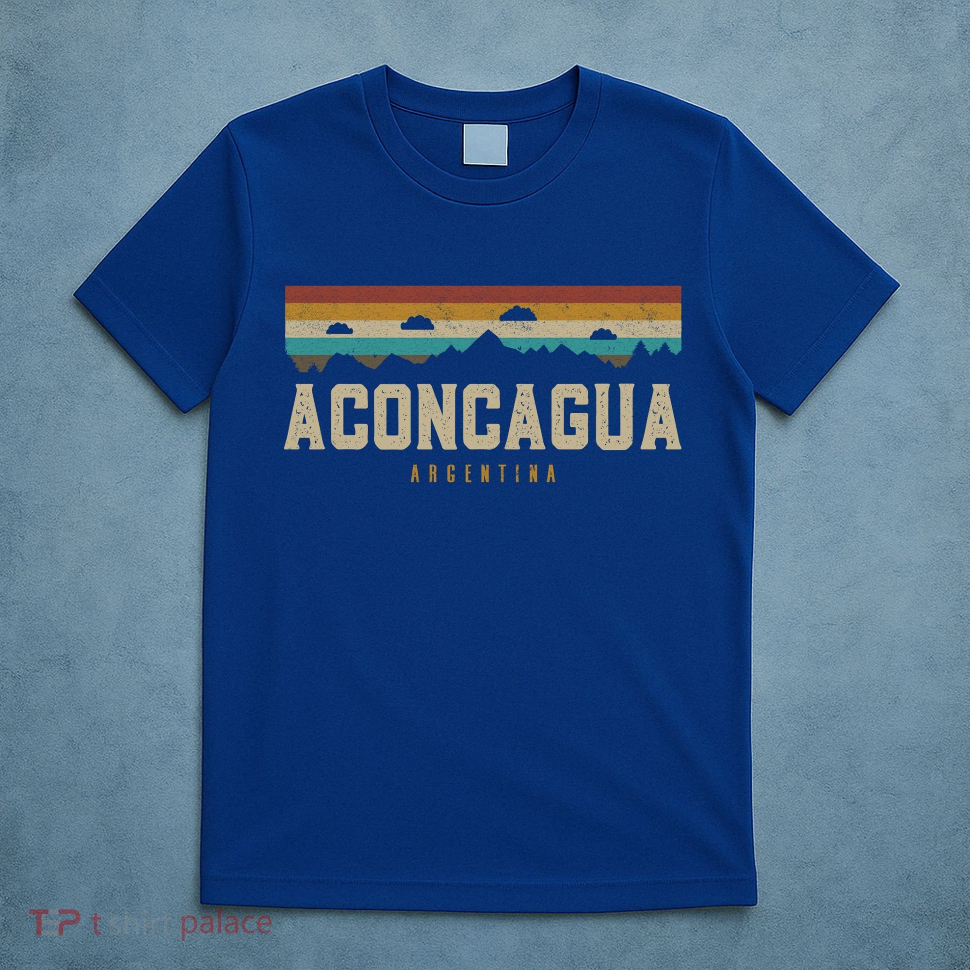 Aconcagua Mountains Argentina Hiking Outdoors Retro Gift T-Shirt