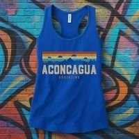 Aconcagua Mountains Argentina Hiking Outdoors Retro Gift Women's Tank Top thumb 3
