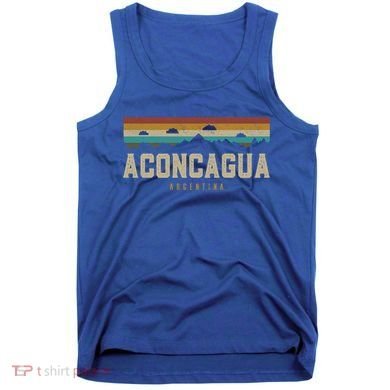 Aconcagua Mountains Argentina Hiking Outdoors Retro Gift Tank Top