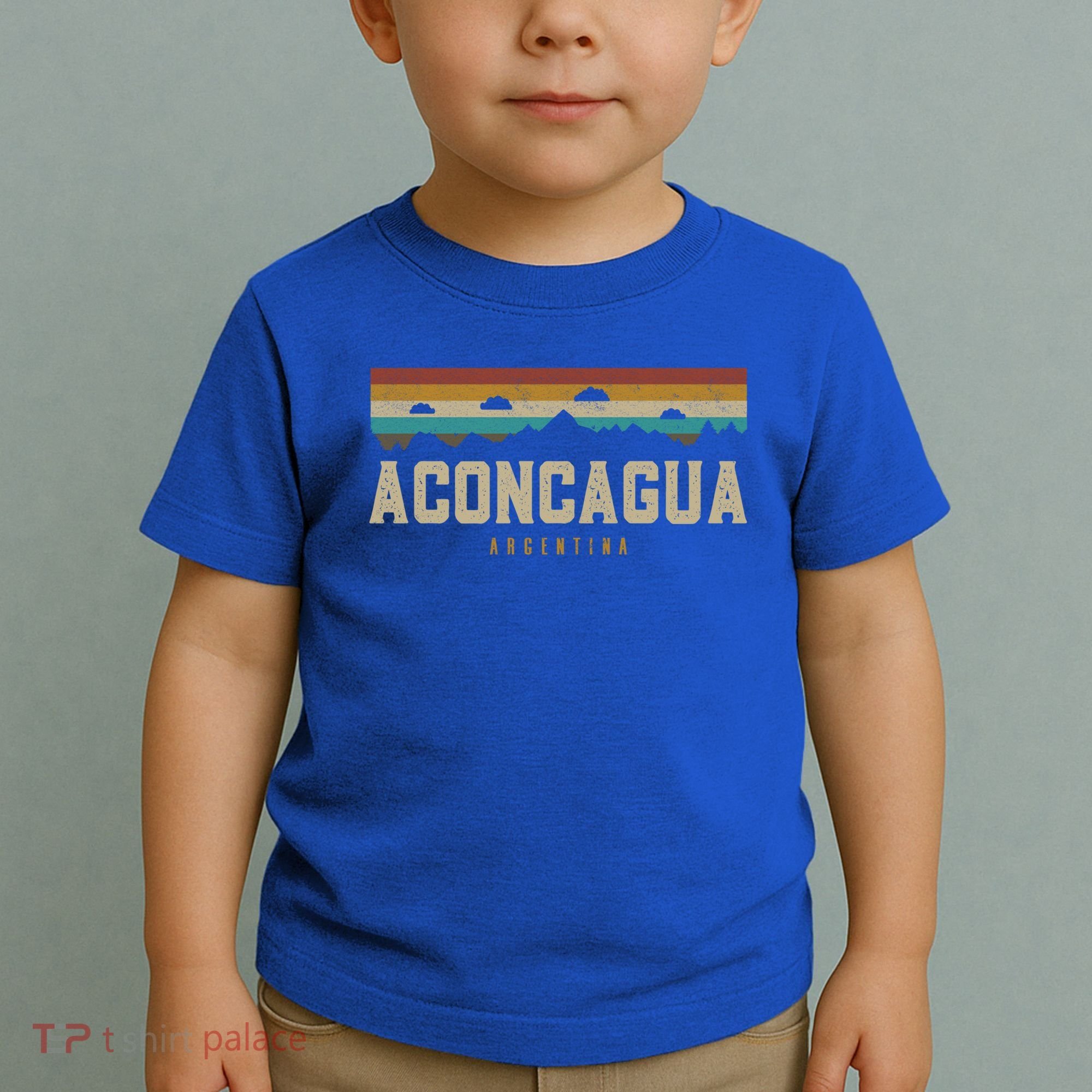 Aconcagua Mountains Argentina Hiking Outdoors Retro Gift Toddler T-Shirt