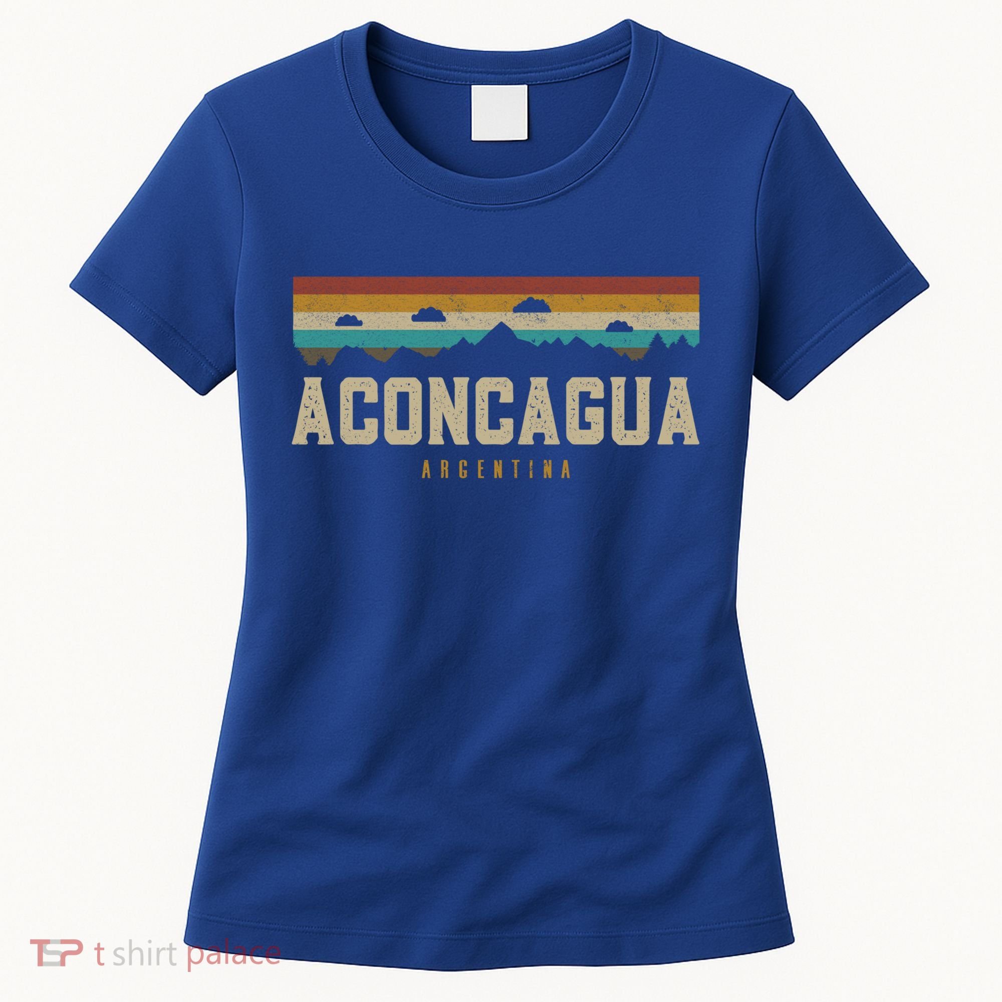 Aconcagua Mountains Argentina Hiking Outdoors Retro Gift Women's T-Shirt