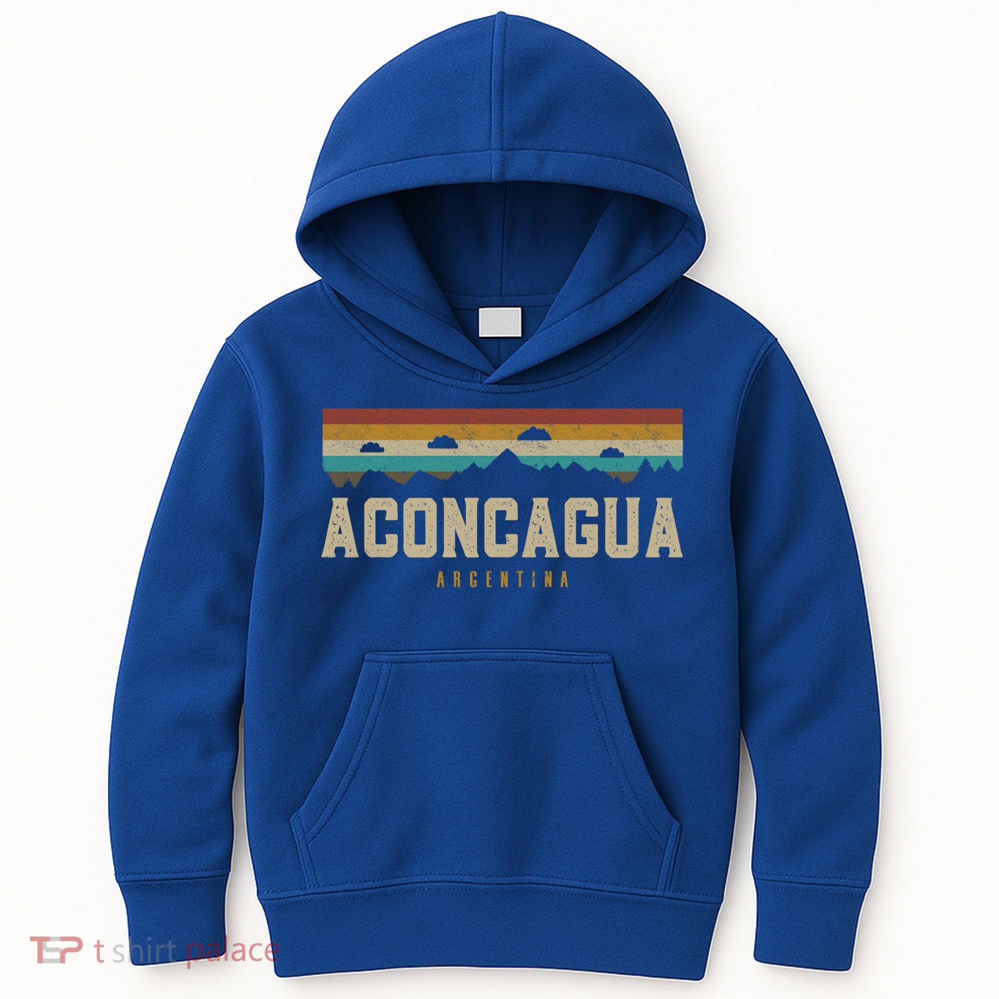 Aconcagua Mountains Argentina Hiking Outdoors Retro Gift Kids Hoodie