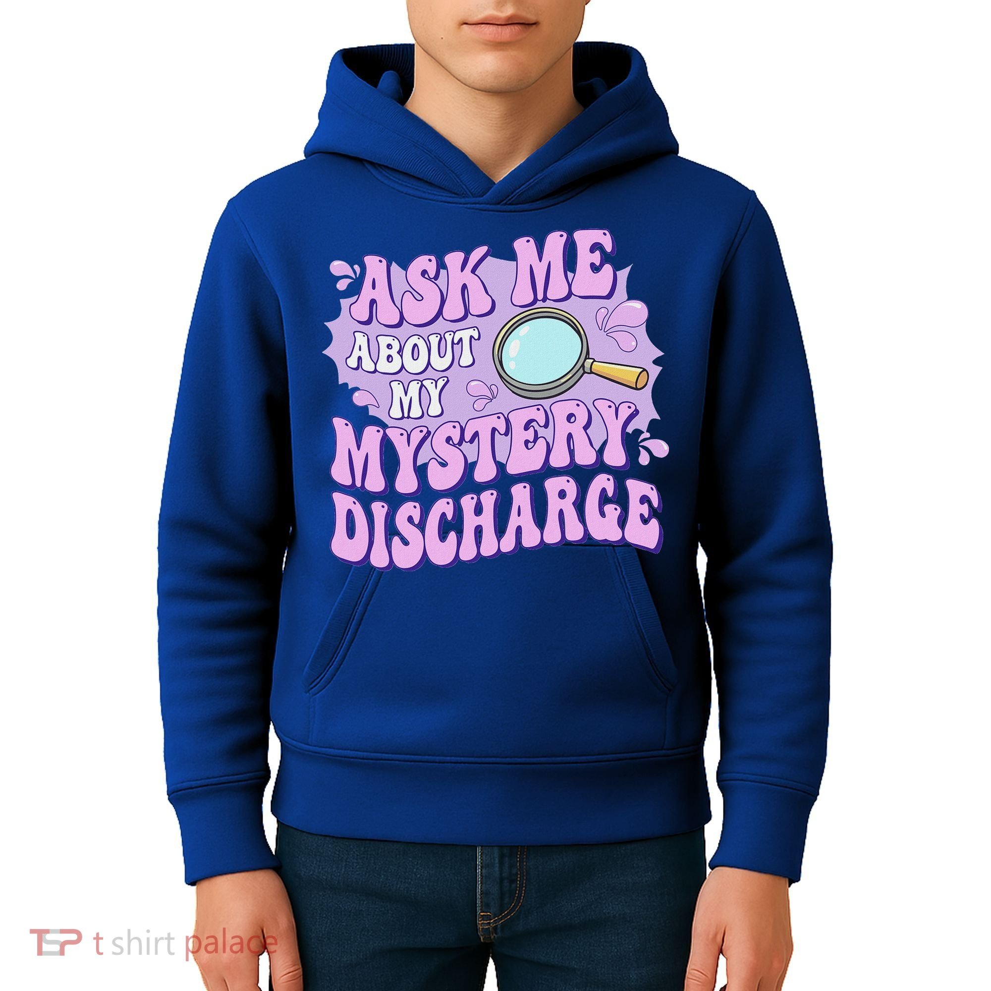 Ask Me About My Sarcastic Mystery Discharge Kids Hoodie