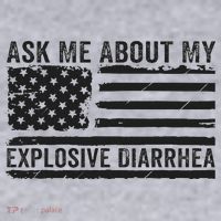 Ask Me About My Explosive Diarrhea Women's Sweatshirt thumb 2