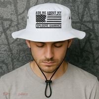Ask Me About My Explosive Diarrhea Bucket Hat thumb 2