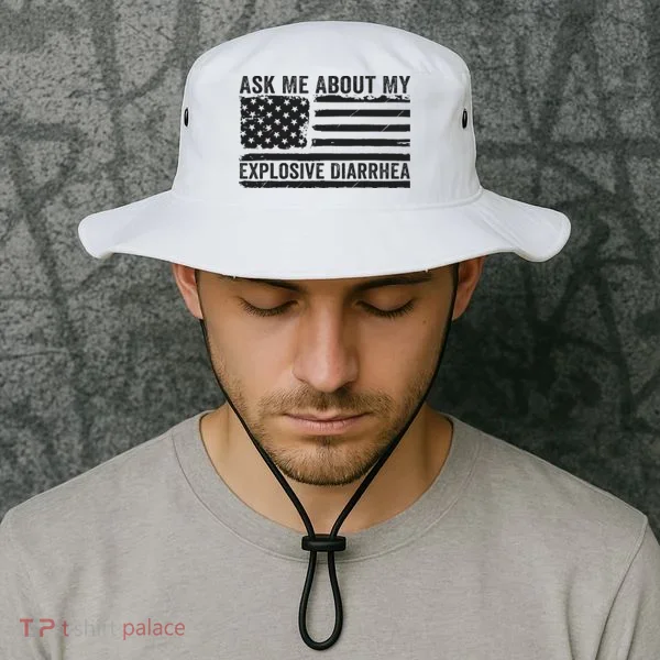 Ask Me About My Explosive Diarrhea Bucket Hat