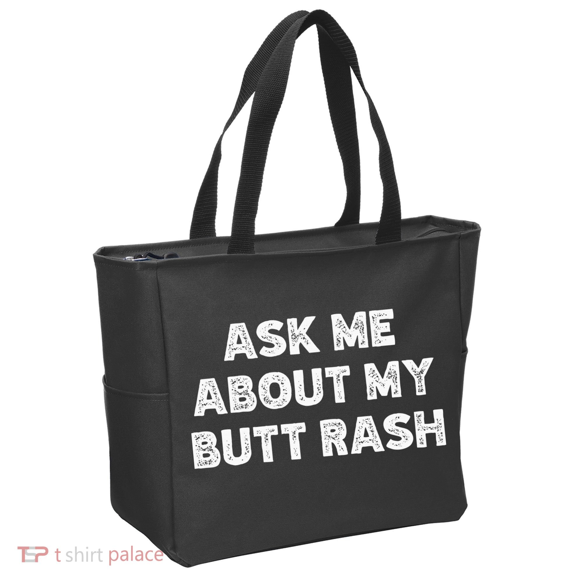 Ask Me About My Butt Rash Embarrassing Bachelor Party Tote Bag