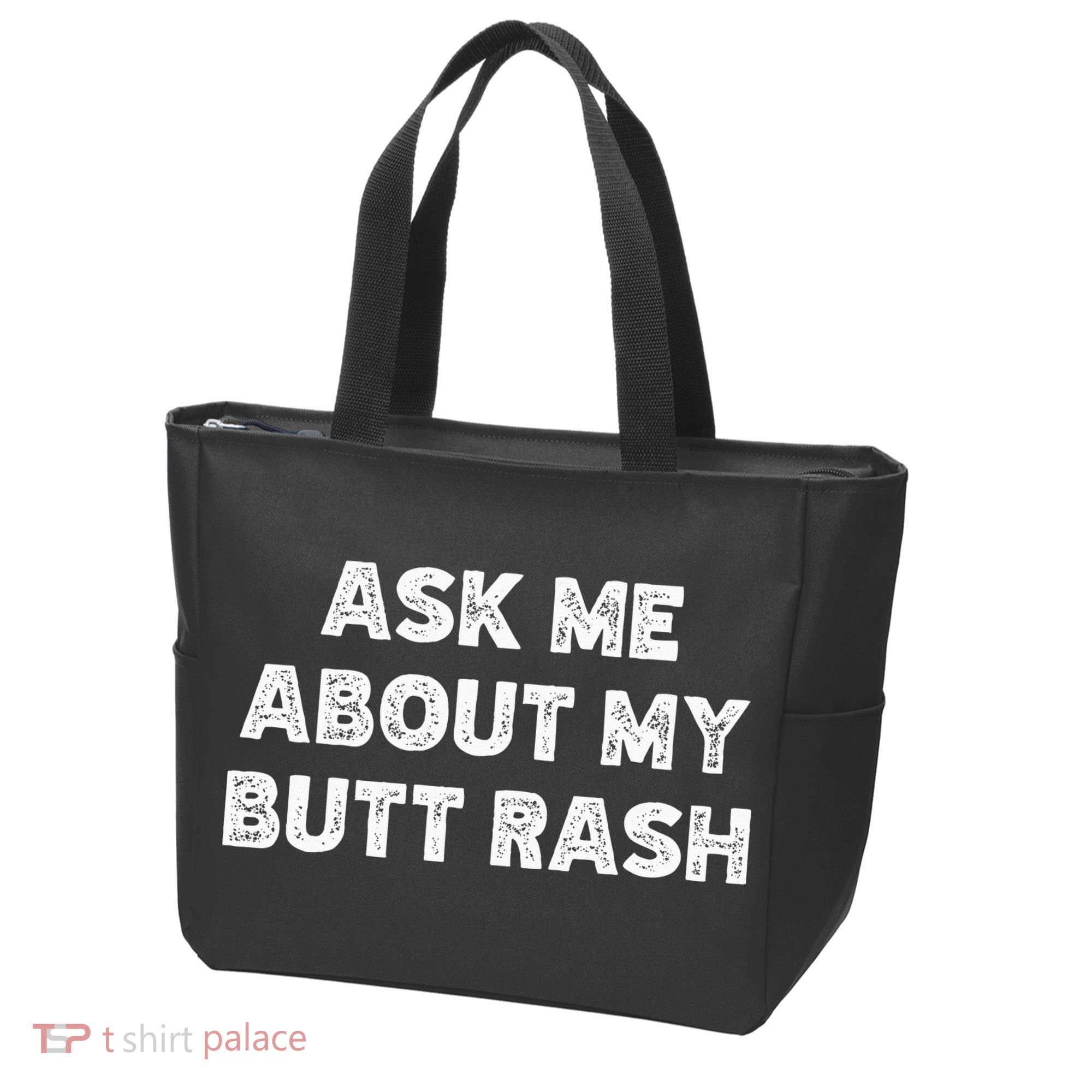 Ask Me About My Butt Rash Embarrassing Bachelor Party Tote Bag