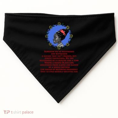 Amanda Gorman Poem USA-Made Doggie Bandana